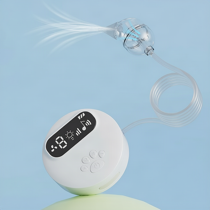 Electric nasal aspirator for babies