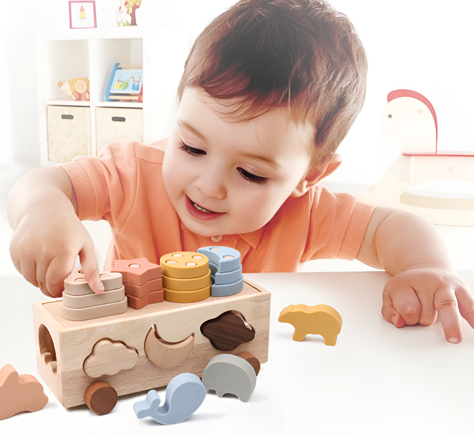 BowLift | StackiPlay | Inspire Creativity - Montessori Silicone Stacking Toy