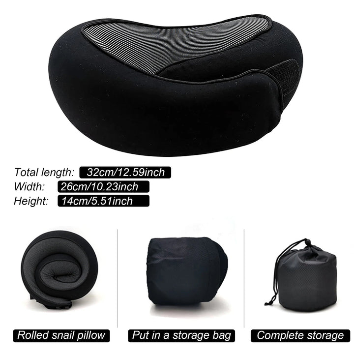 BowLift | Luxury Memory Foam Travel Neck Pillow