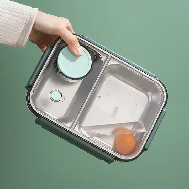 BowLift | Insulated Stainless Steel Lunchbox | Leak-Proof Bento Design | Keeps Food Hot 6h / Fresh 12h | 304 Steel