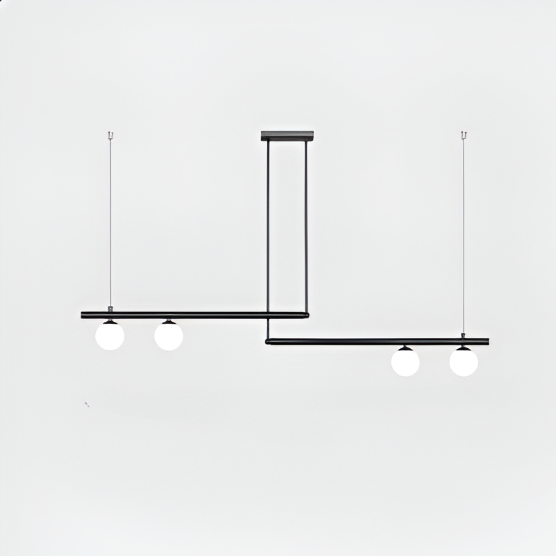 BowLift | Nordic Glass Linear Luxury Pendant Lamp