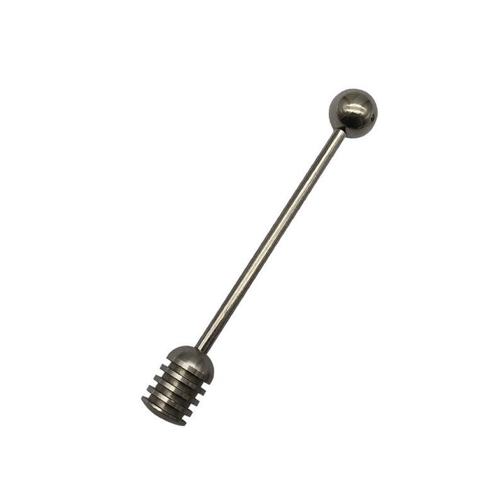 Stainless Steel Honey Dispenser with Stirring Rod