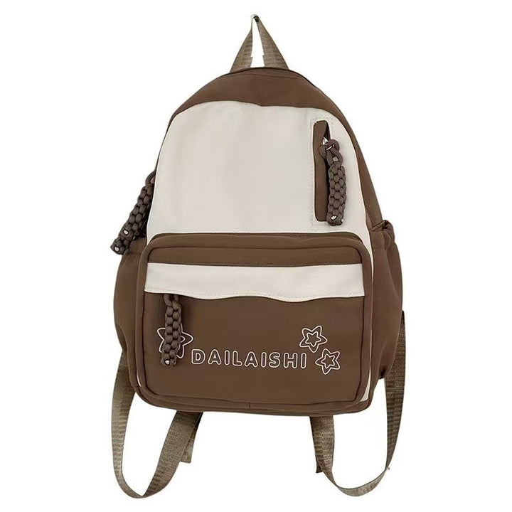 Nylon-Backpack, breathable, solid colors