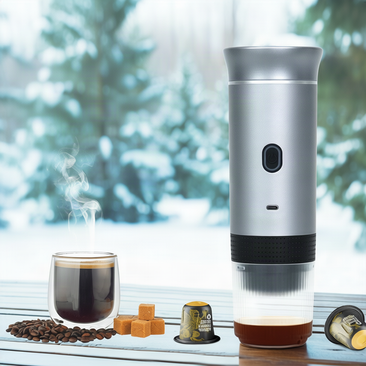 Portable electric coffee grinder