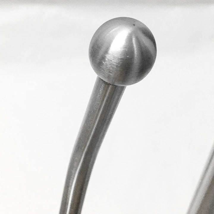 Paper roll holder stainless steel, freestanding