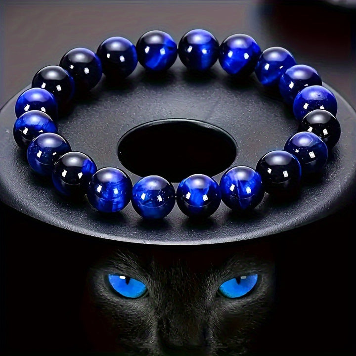 Natural stone bracelet, 8 mm beads