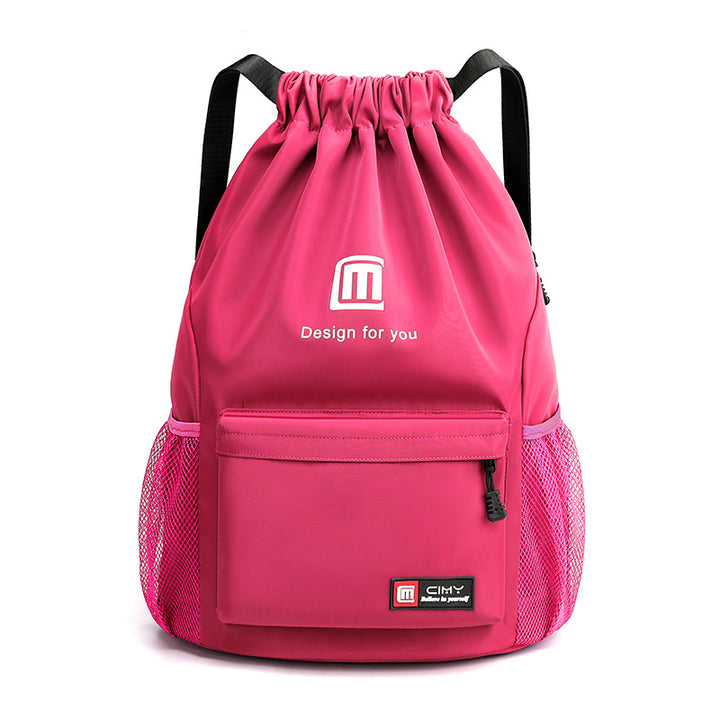 Nylon-Rucksack, 20–35 L, breathable, with drawstring