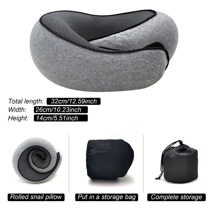 BowLift | Luxury Memory Foam Travel Neck Pillow