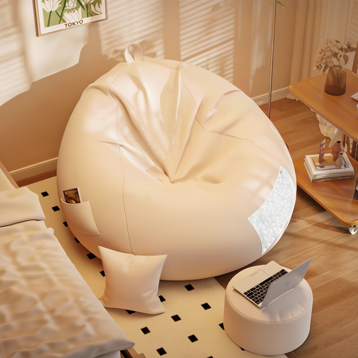 Bean bag chair for adults, with EPS filling