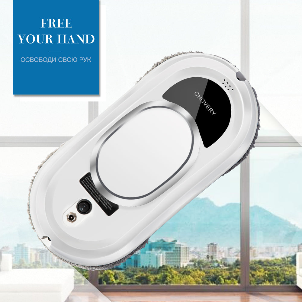 BowLift | SMART ROBOT WINDOW CLEANER WITH REMOTE CONTROL – AUTOMATIC VACUUMING AND CLEANING FUNCTION