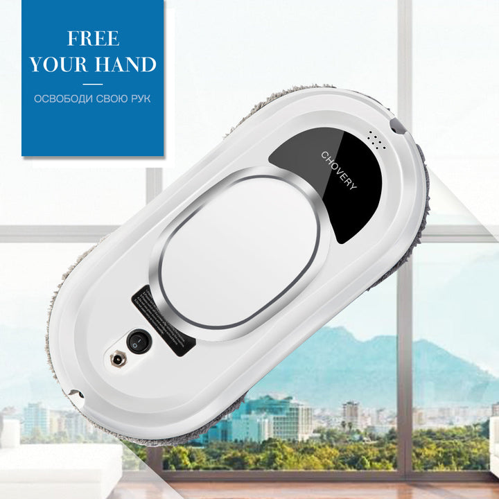BowLift | SMART ROBOT WINDOW CLEANER WITH REMOTE CONTROL – AUTOMATIC VACUUMING AND CLEANING FUNCTION