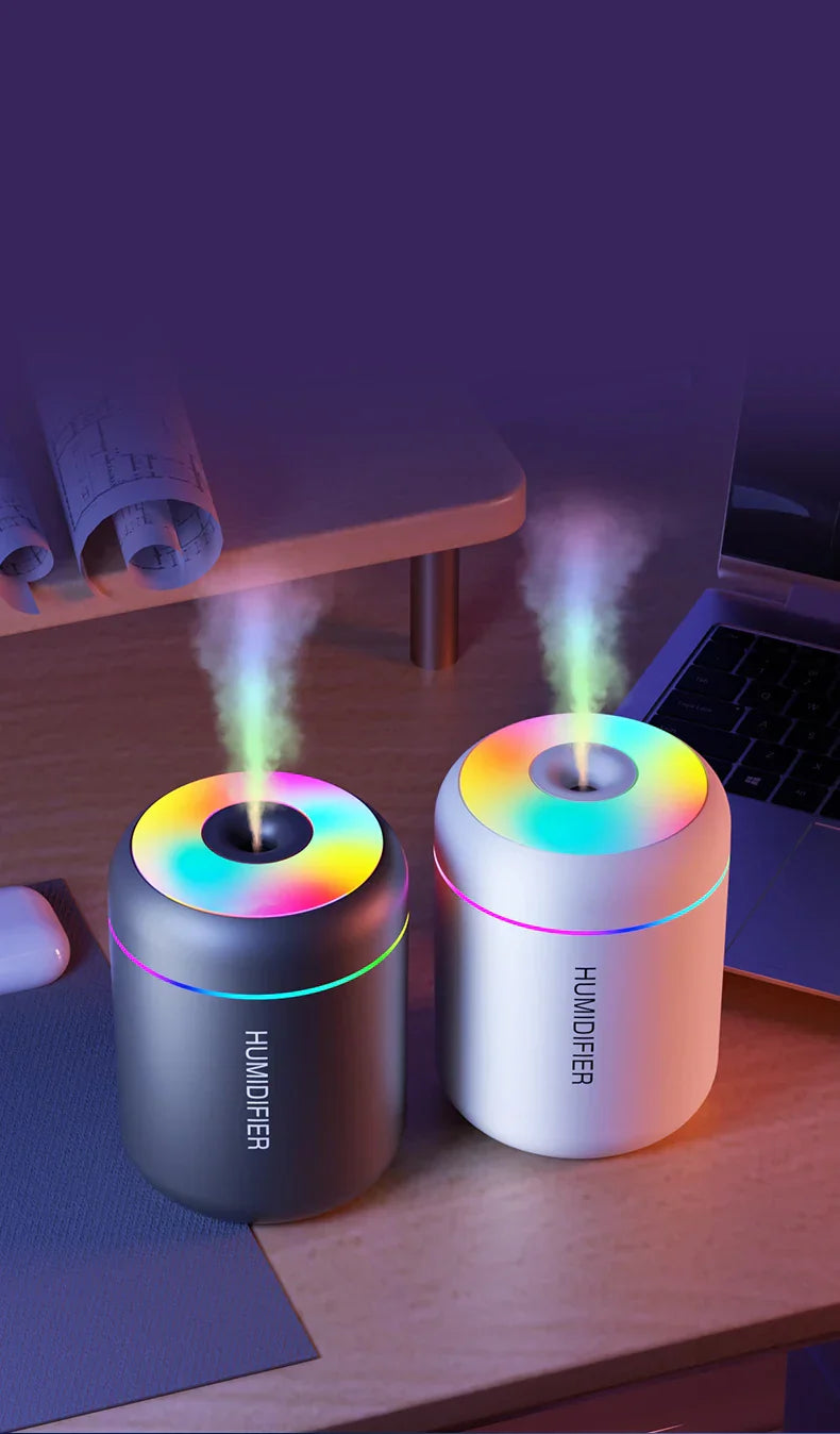 Compact USB Humidifier for Car & Bedroom Bowlift