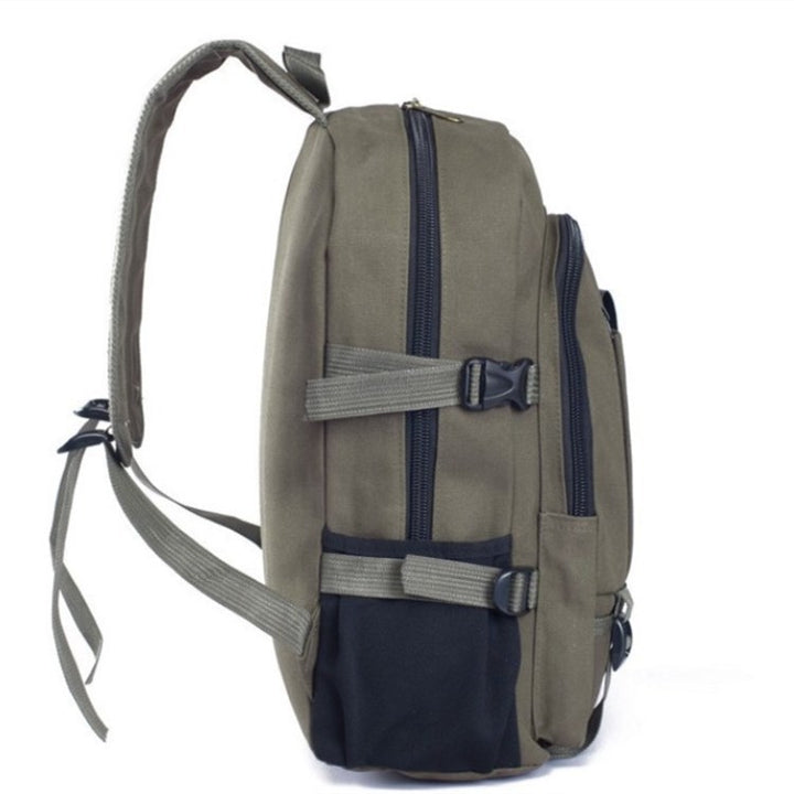 Canvas backpack, large and versatile