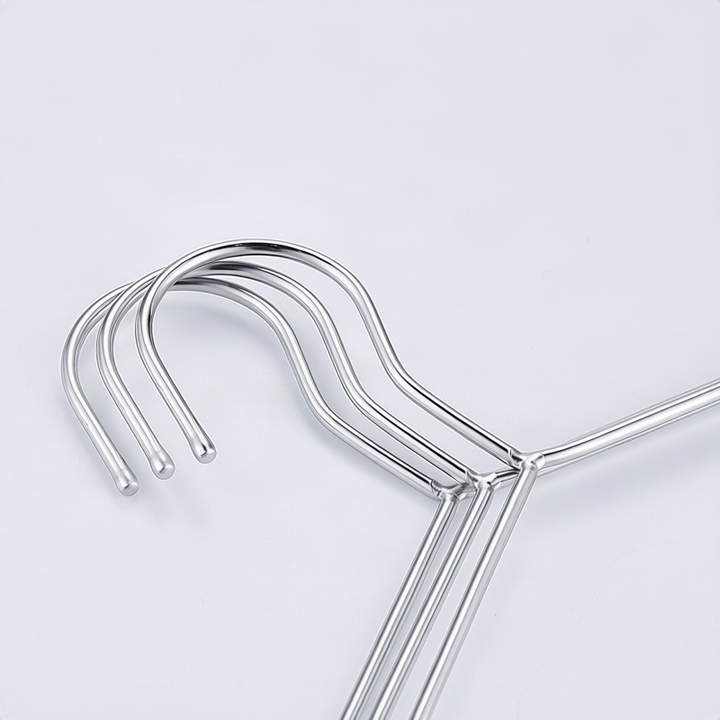 Stainless steel pant hangers, non-slip