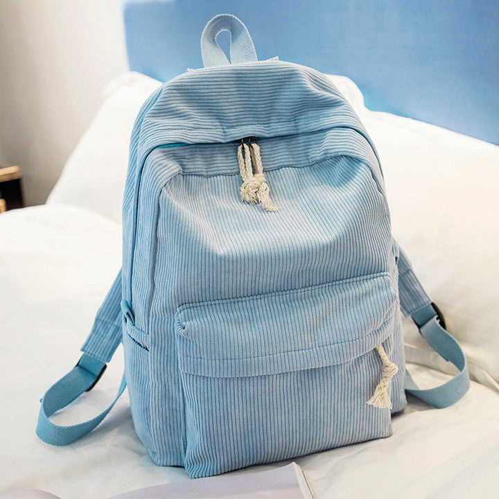 Cord backpack, 20–35 L, large capacity