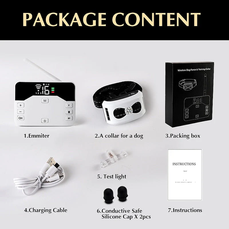 BowLift | 2-in-1 Wireless Dog Fence & Outdoor Training Collar