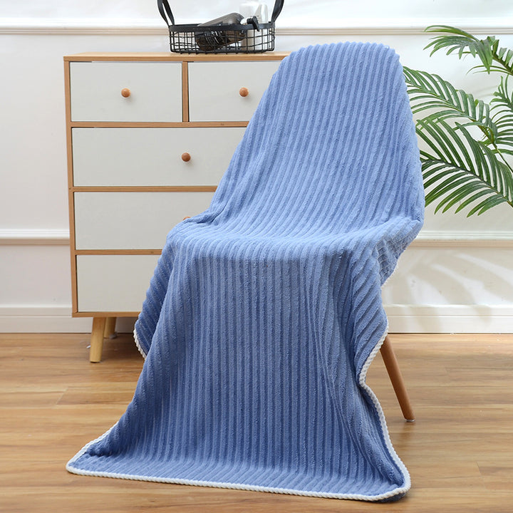 Fleece wool blanket, 800–1000 g, four seasons