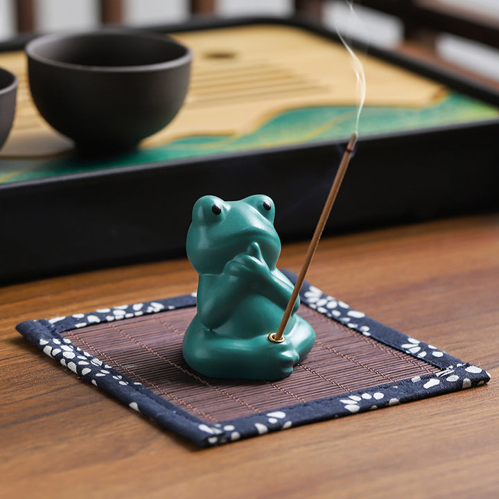 Frosch-Incense-Stick-Holder, cute