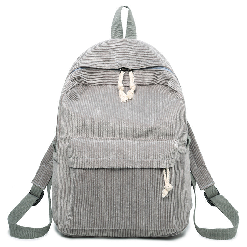 Cord backpack, 20–35 L, large capacity