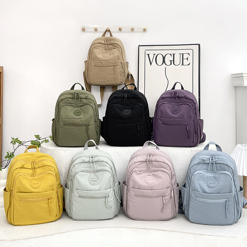 Women's Backpack, Nylon, Large Capacity