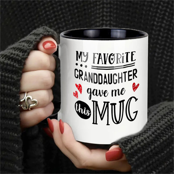 Ceramic coffee mug with saying, 301–400 ml
