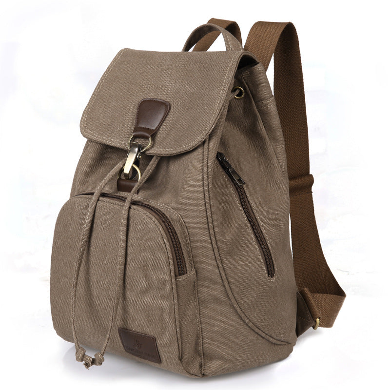 Canvas backpack, breathable and durable, under 20 L
