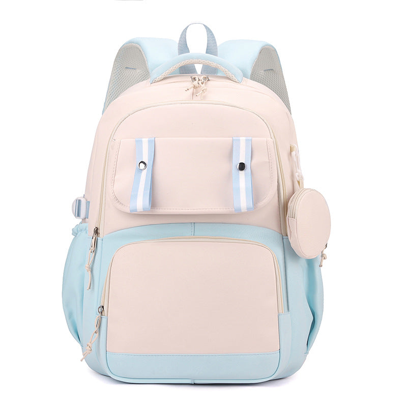 Student backpack, lightweight, back-friendly