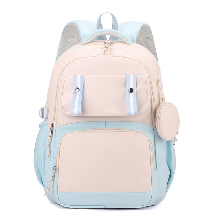 Student backpack, lightweight, back-friendly