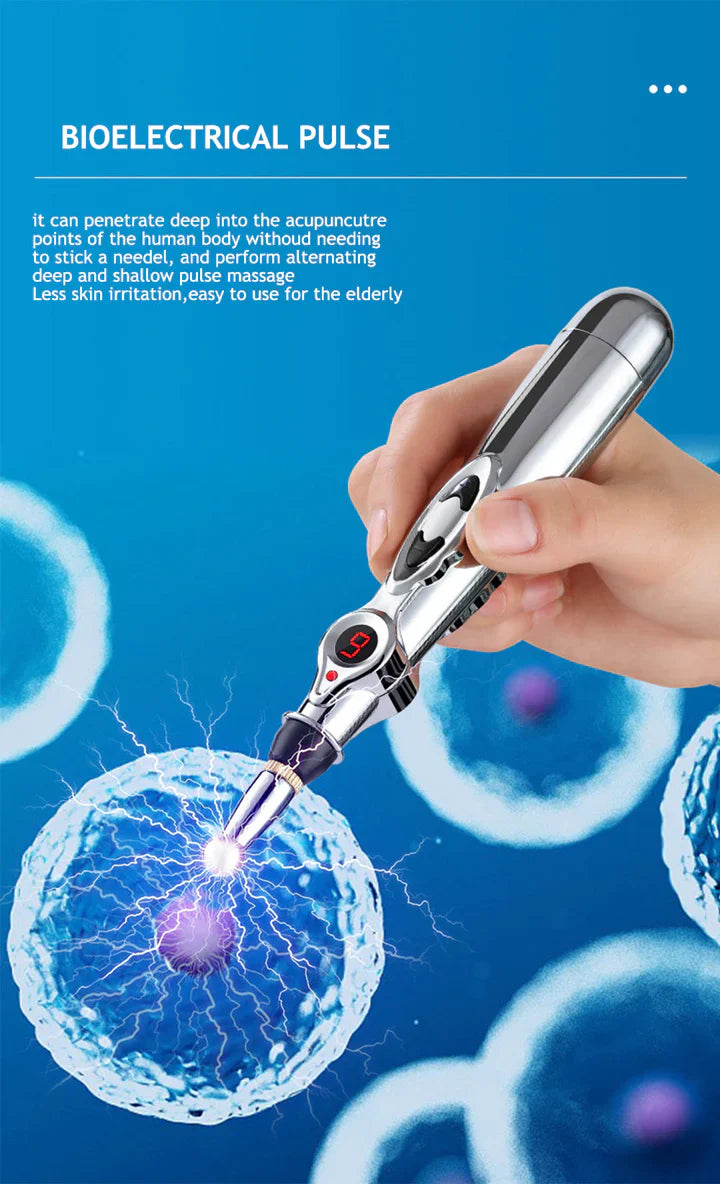 BowLift | Electronic Acupuncture Pen | Meridian Massage Device for Pain Relief