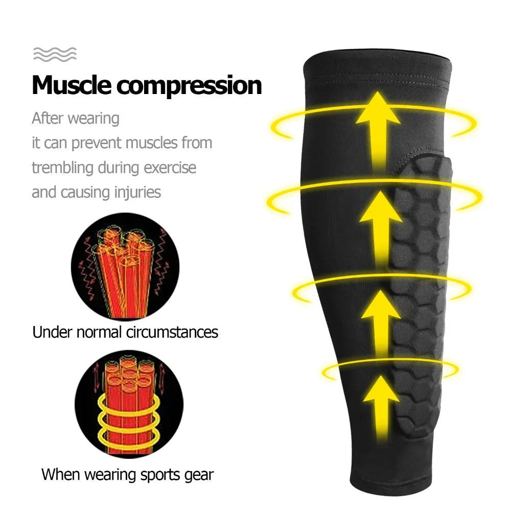 BowLift | Shin Guards FlexGuard Pro | Impact-absorbing Honeycomb Design | Breathable & Ultralight