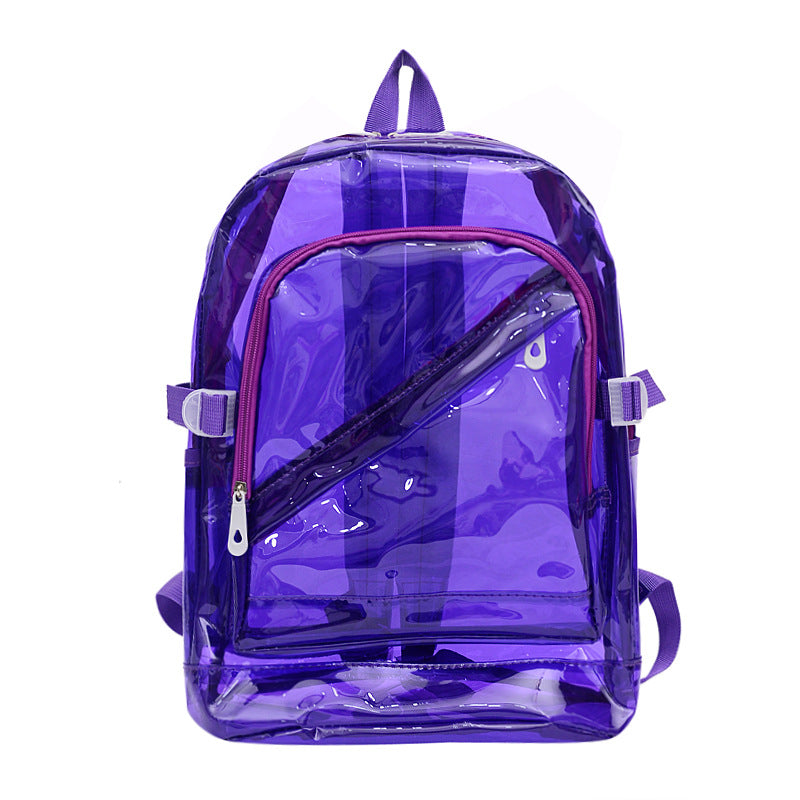 PVC Backpack, waterproof, candy colors