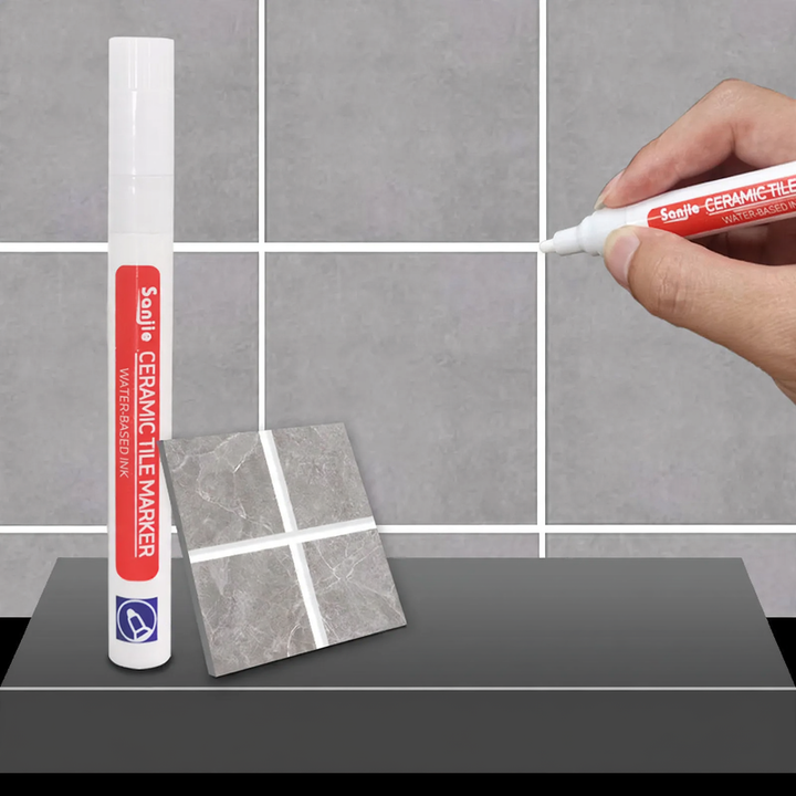 Fugue pen for ceramic tiles, waterproof