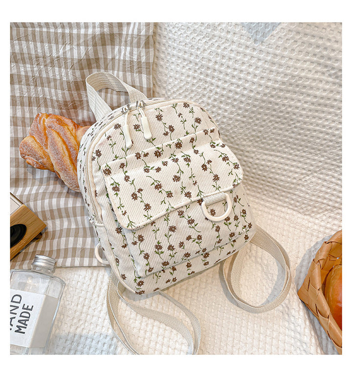 Cord backpack, timeless and durable