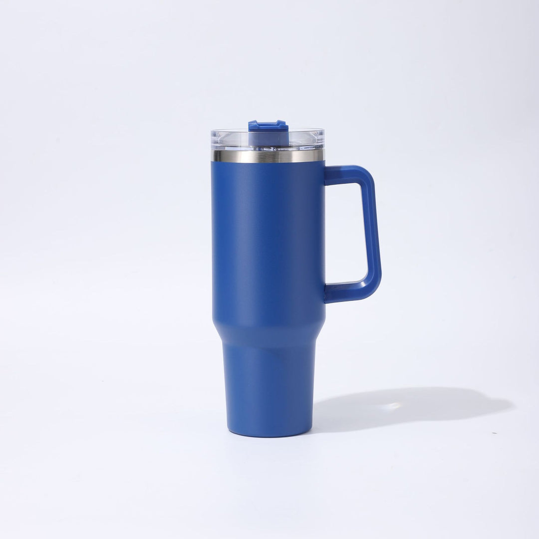 Stainless steel insulated mug with handle, 1200 ml