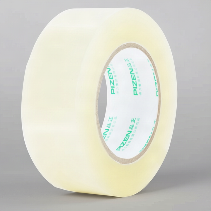 Transparent tape for packaging
