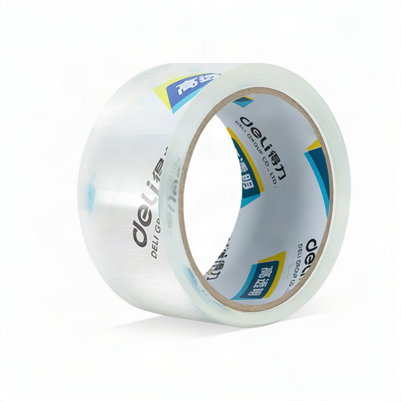 Transparent tape for packaging