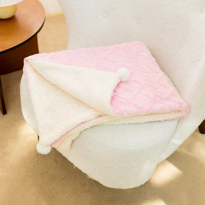 Fleece heating mat for pets