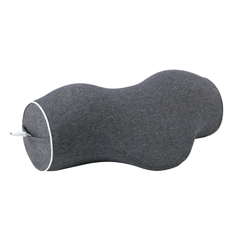 Neck support pillow, memory foam, with heating function