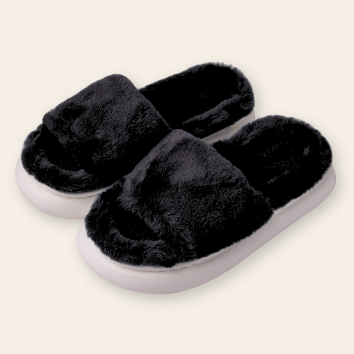 Cozy fur slides | Bowlift