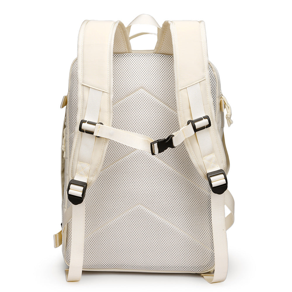 Nylon Backpack, 20–35 L, with shoe compartment and extension