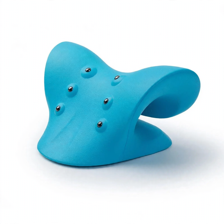 Neck massage pillow with air pressure kneading massage