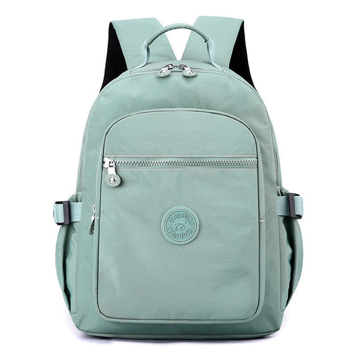 Nylon backpack for women, large capacity
