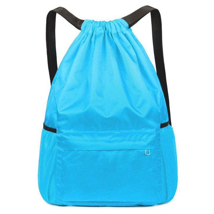 Sporty backpack with drawstring, 20 L, waterproof
