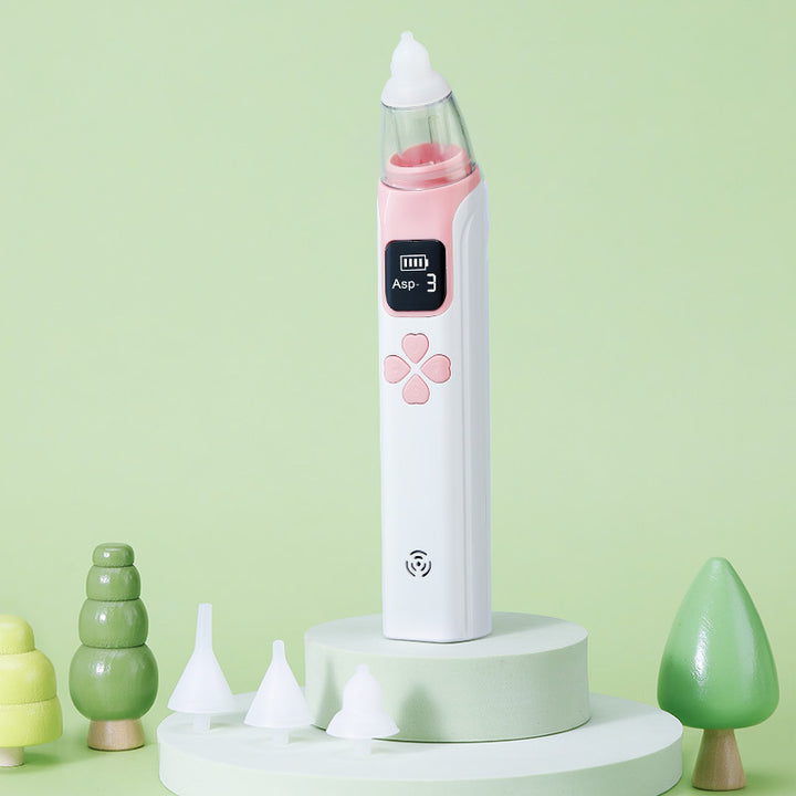 Electric nasal aspirator for babies
