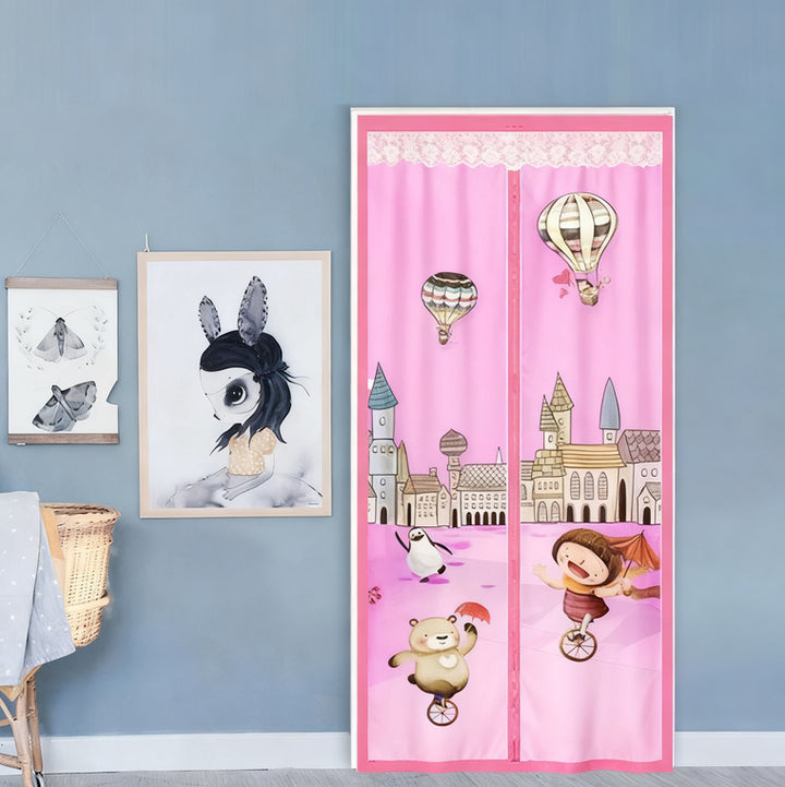 Magnetic Insect Screen Door Curtain