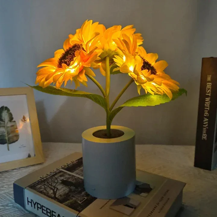 BowLift | Rechargeable Sunflower Night Light