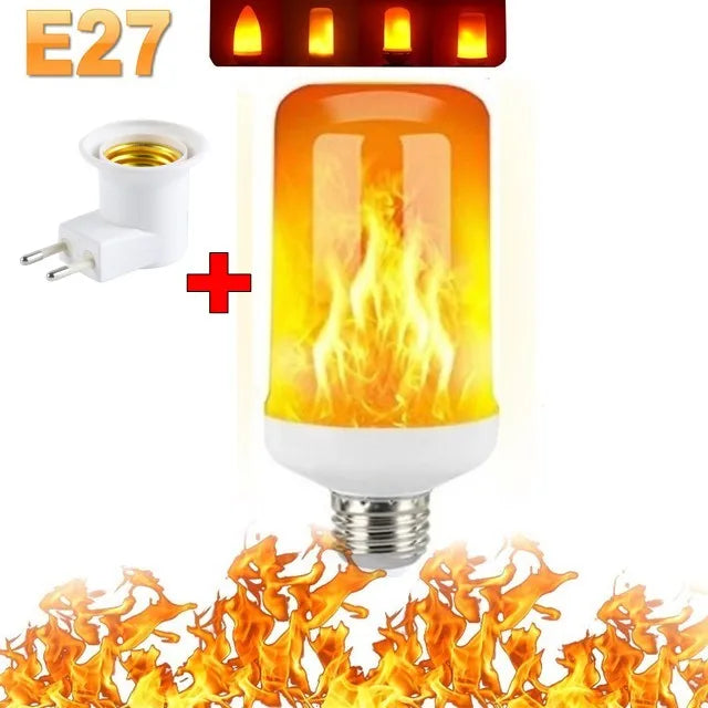 BowLift | LED FLAME LIGHT PARTY LAMP - 4 MODES SIMULATION FIRE