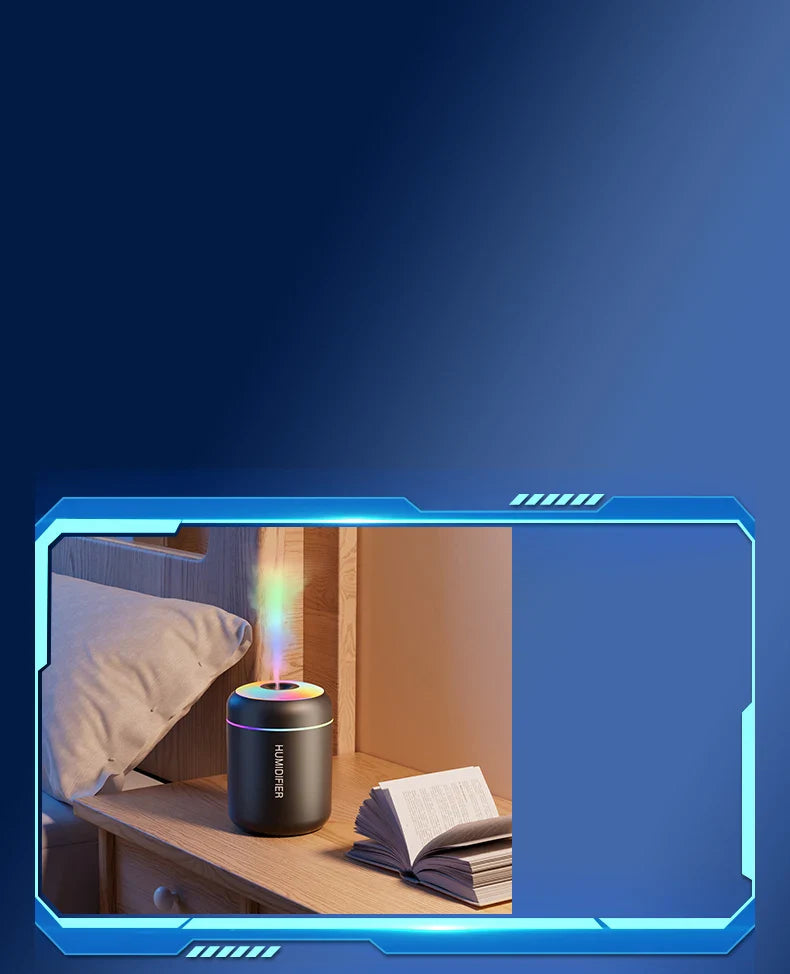 BowLift | MINI AIR HUMIDIFIER WITH AROMATHERAPY - USB POWERED - PERFECT FOR CAR AND BEDROOM