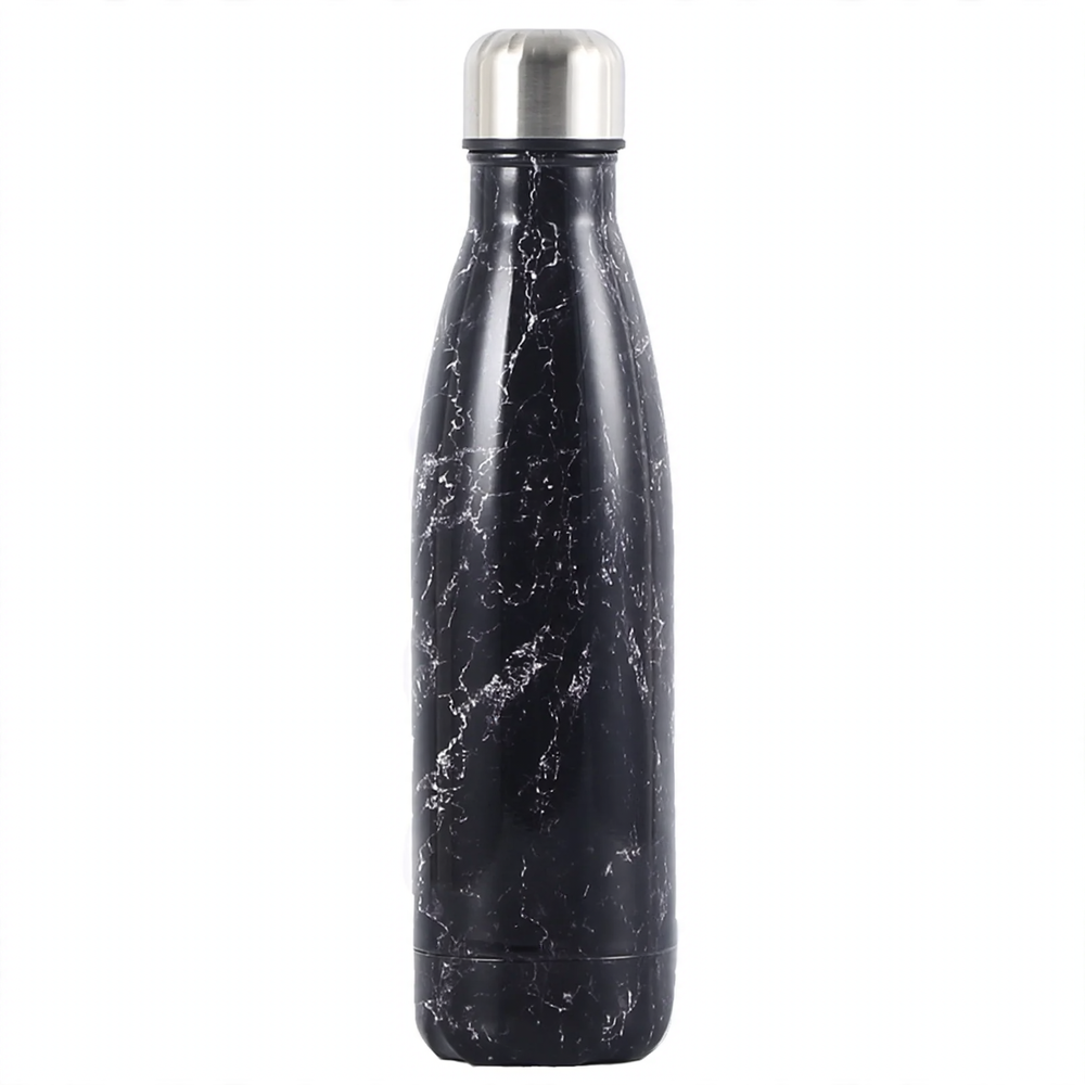 Insulated stainless steel drinking bottle, 500 ml