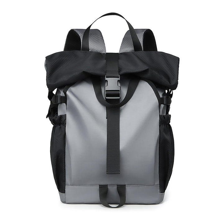 Double shoulder backpack with roll closure, 20-35 L